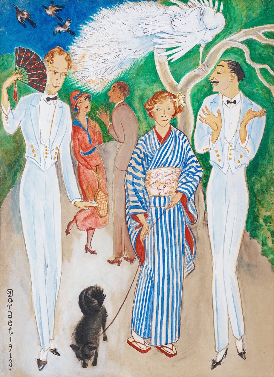 Påfåglar tekijältä Nils von Dardel