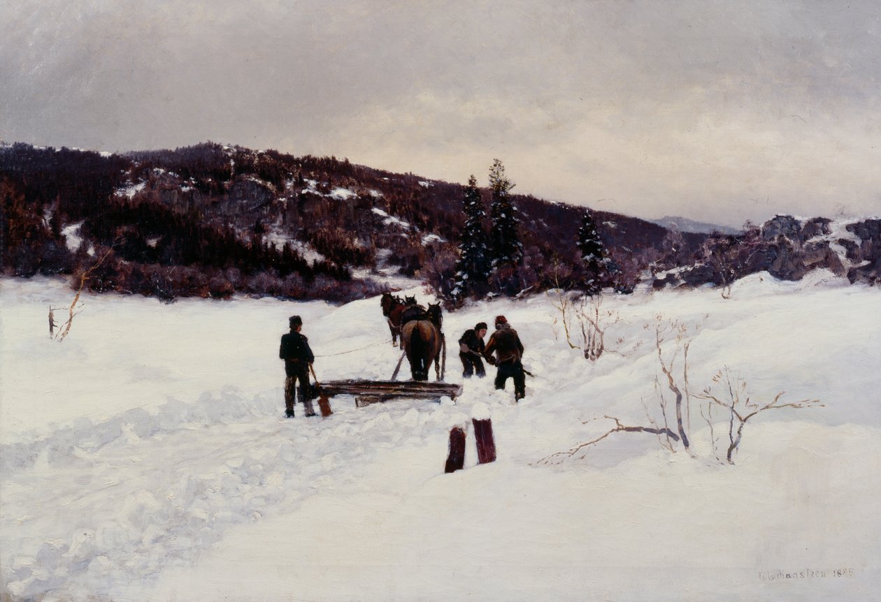 Lumen raivaaminen pois tekijältä Nils Hansteen