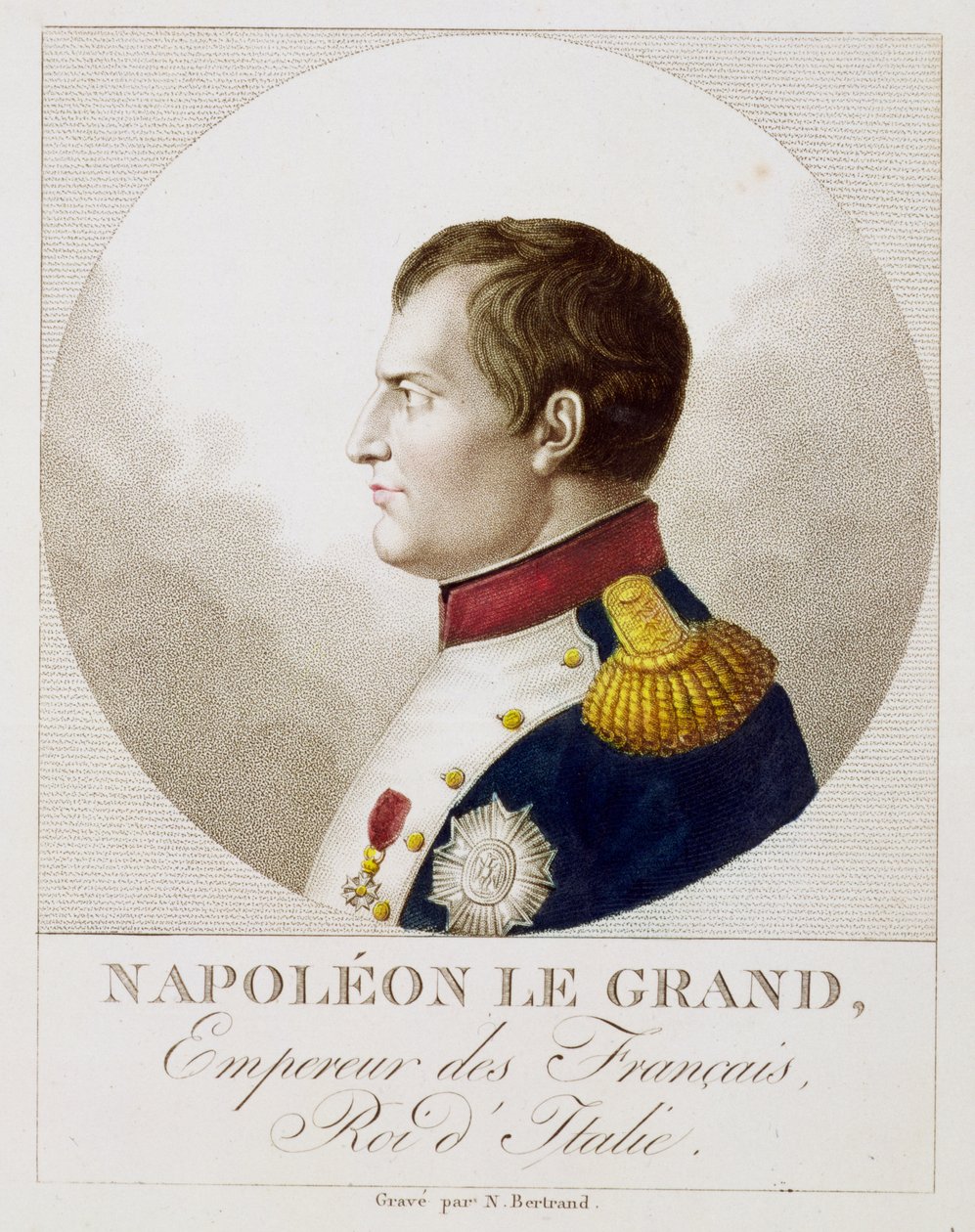 Napoleonin muotokuva tekijältä Noel Francois Bertrand