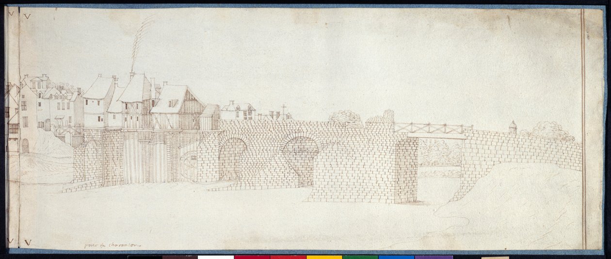 Panorama of Charenton (kynä ja muste paperille) tekijältä Noel Gasselin