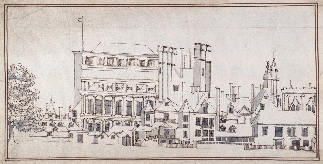 Whitehall ja Holbein Gate ja Inigo Jones