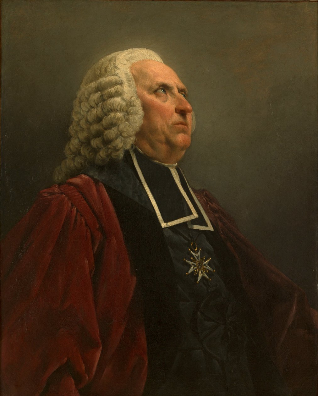 Muotokuva kirjailija Louis-Sébastien Mercieristä 1740-1814, n. 1763. tekijältä Noel Halle