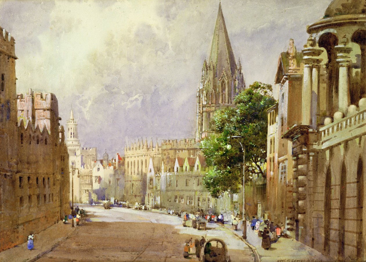 The High Street, Oxfordfinnish tekijältä Noel Harry Leaver