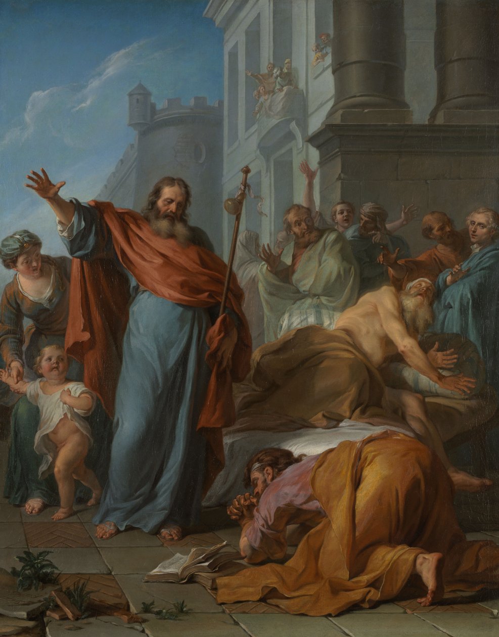 Pyhän Jaakob Suuren ihmeet, 1726 tekijältä Noel Nicholas Coypel
