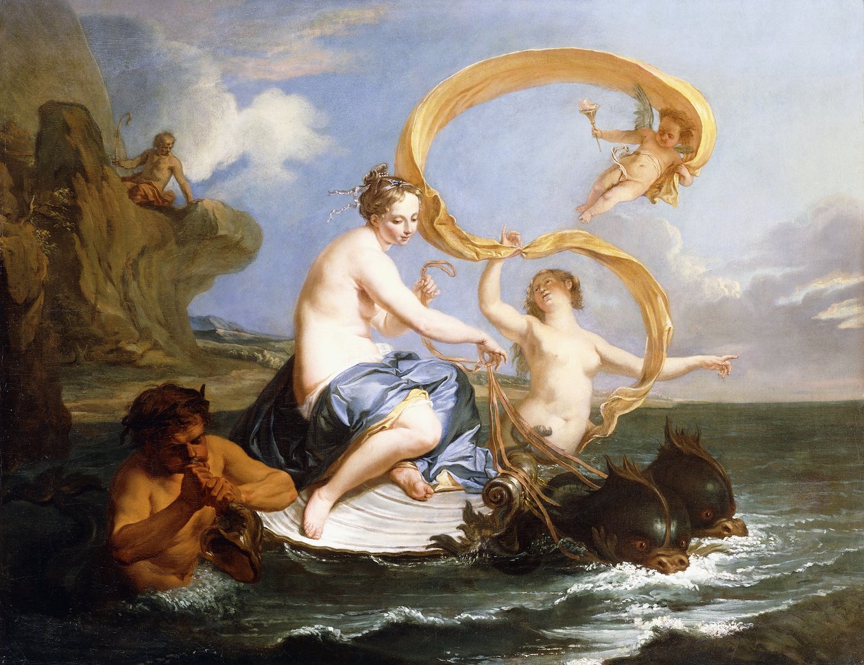 Galatean voitto, noin 1727 tekijältä Noel Nicholas Coypel