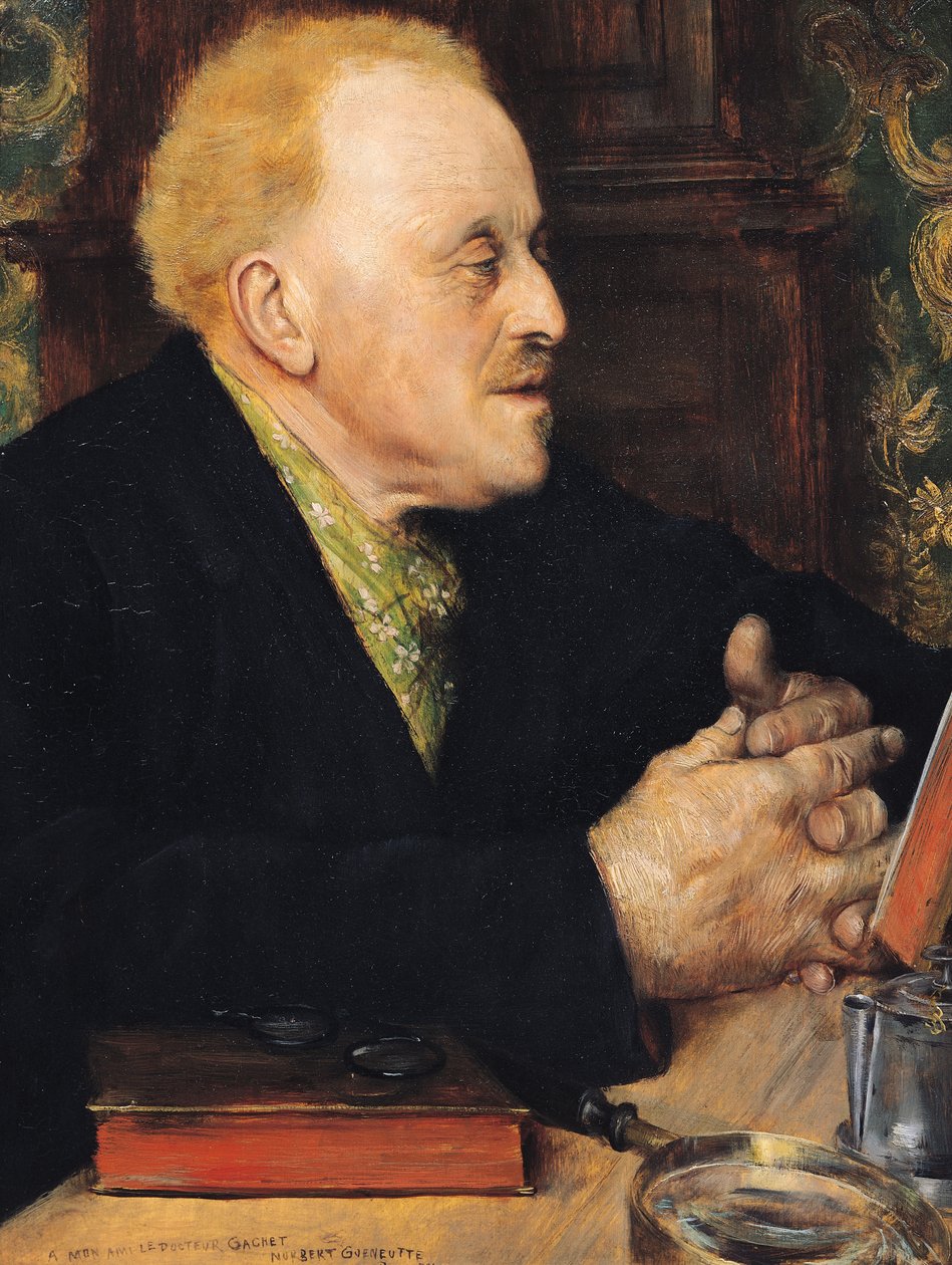 Tri Paul Gachet (1828-1909) 1891 tekijältä Norbert Goeneutte
