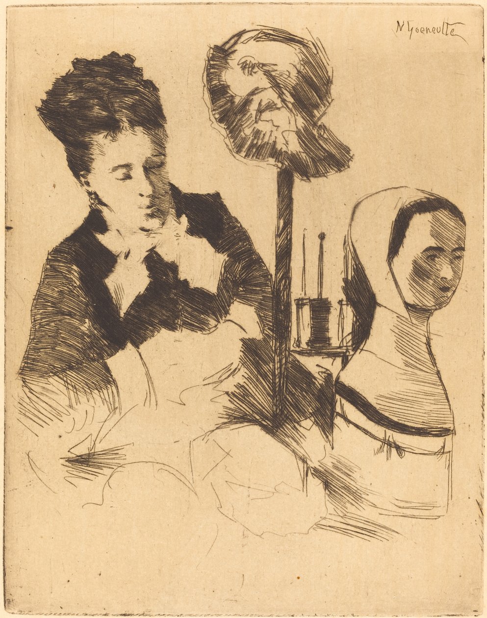 The Milliner tekijältä Norbert Goeneutte