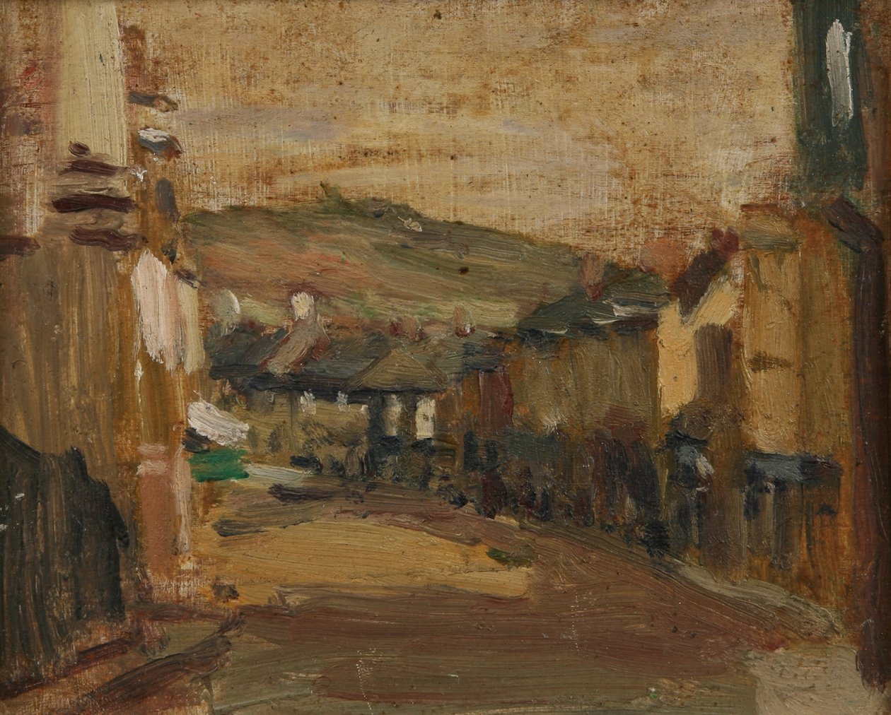 Market Jew Street tekijältä Norman Garstin