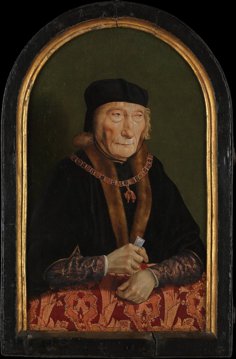 Tammikuu 1438-1516, Egmondin ensimmäinen kreivi, Egmondin kreivitär Magdalena van..., 1464-1538. tekijältä North Netherlandish Painter