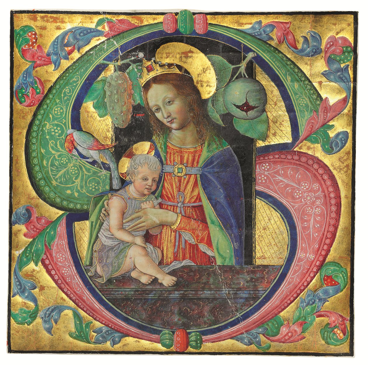 Madonna ja lapsi, luultavasti Milano, n. 1490 tekijältä Northern Italian School