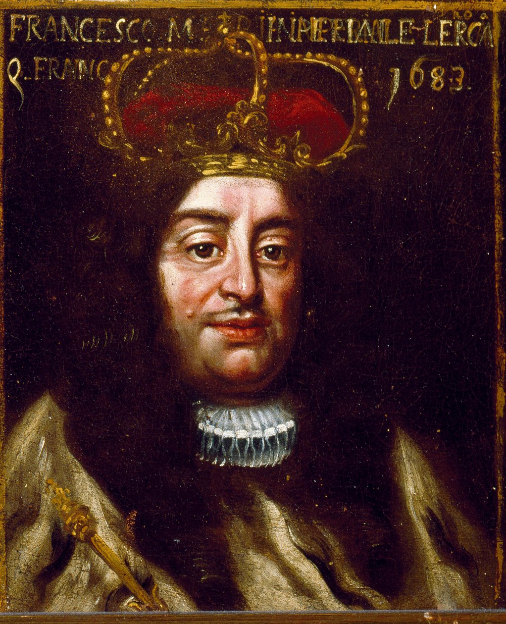 Francesco Maria Imperiale Lercarin muotokuva (öljy kankaalle tekijältä Northern Italian School