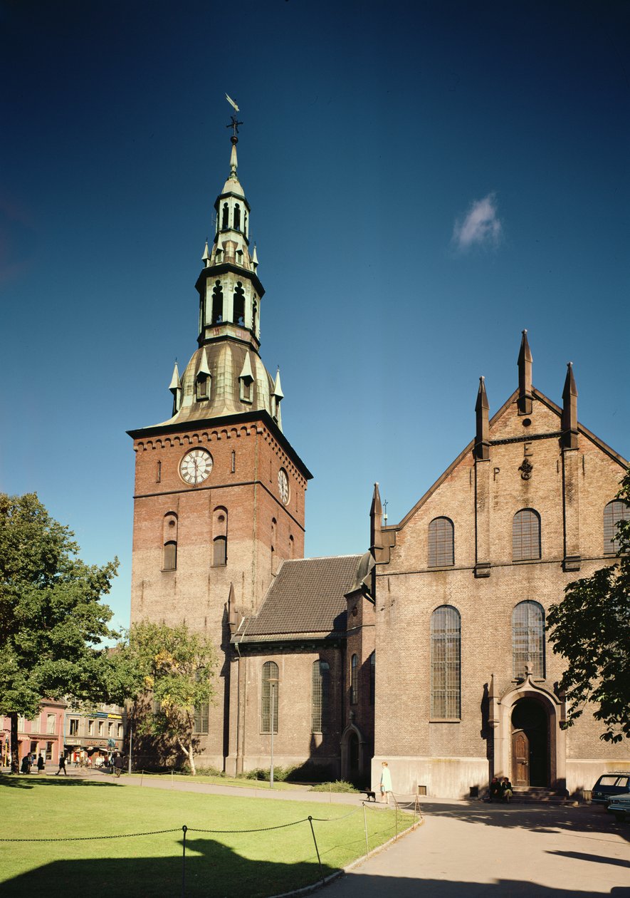 Näkymä katedraalille, rakennettu 1697-1699 tekijältä Norwegian School