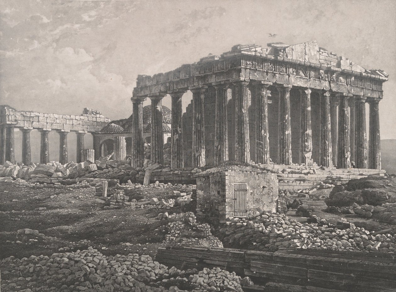 Daguerrian retket. Maailman merkittävimmät näkymät ja monumentit, 1840-luku tekijältä Nöel Marie Paymal Lerebours