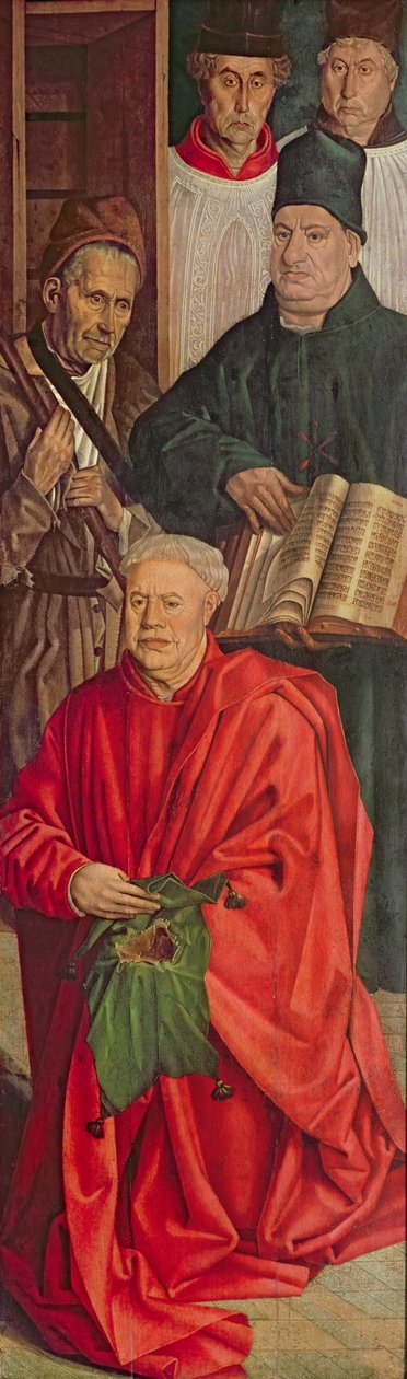 Reliikkipaneeli Pyhän Vincentin polyptyykistä, n. 1465. tekijältä Nuno Goncalves or Gonzalvez