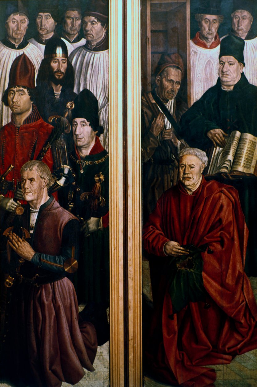 Pyhän Vincentin alttaritaulu 1460 tekijältä Nuno Goncalves or Gonzalvez