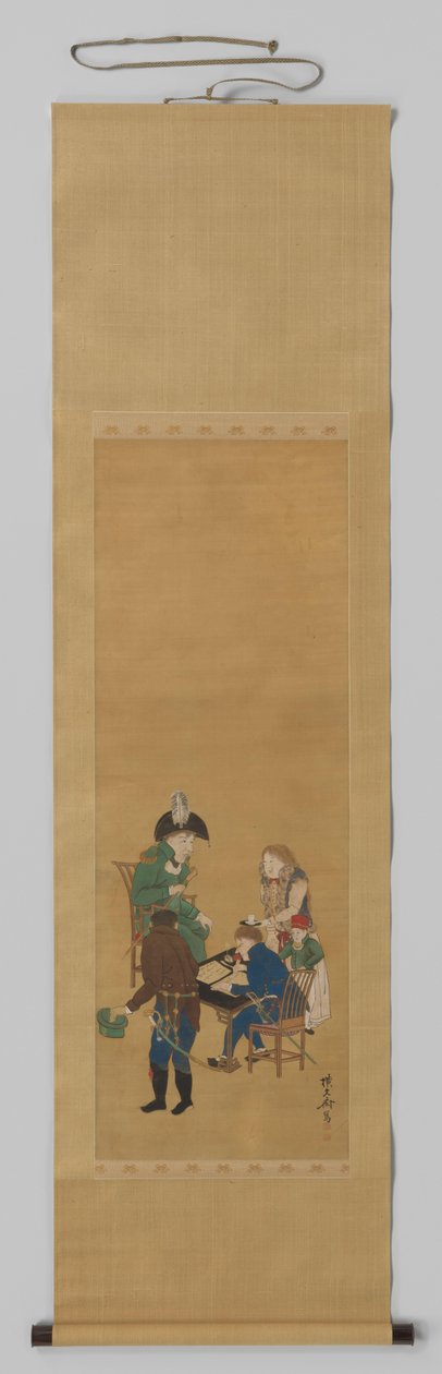 Philipp Franz von Siebold, Deshiman päämestari tekijältä Obunsai (signed by artist)