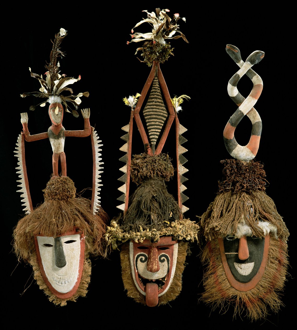 Dance Masks, Tolai, New Britain tekijältä Oceanic