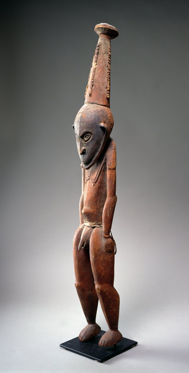 Sepik miesfiguuri Pohjois-Uudesta-Guineasta (puu) tekijältä Oceanic