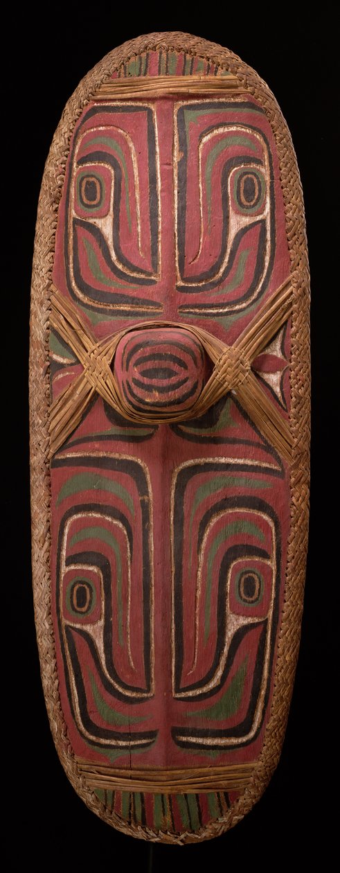 Sepik Shield Pohjois-Uudesta-Guineasta (puu) tekijältä Oceanic
