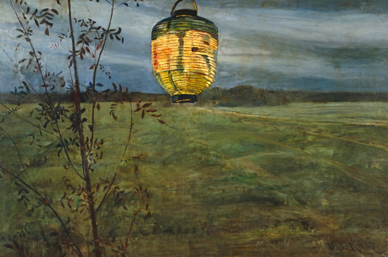 Kiinalainen lamppu tekijältä Oda Krohg