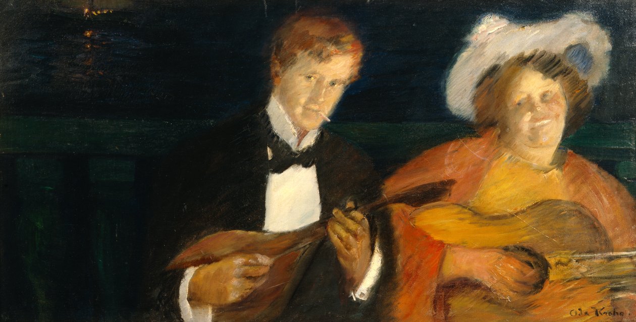 Yölinnut, Bokken Lasson ja Sten Drewsen tekijältä Oda Krohg
