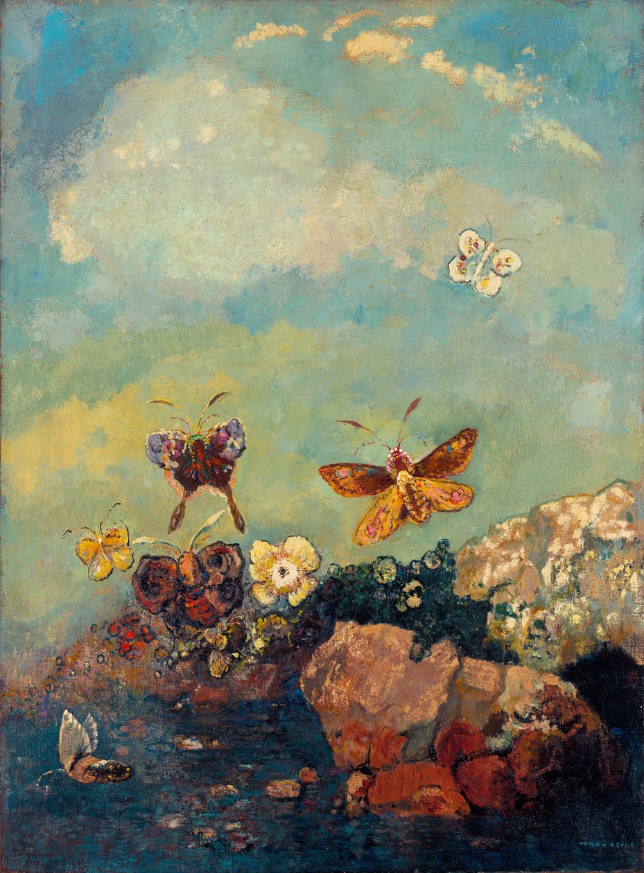 Perhoset tekijältä Odilon Redon