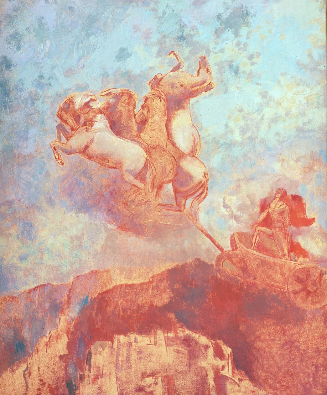 Apollon vaunut, noin 1908 tekijältä Odilon Redon