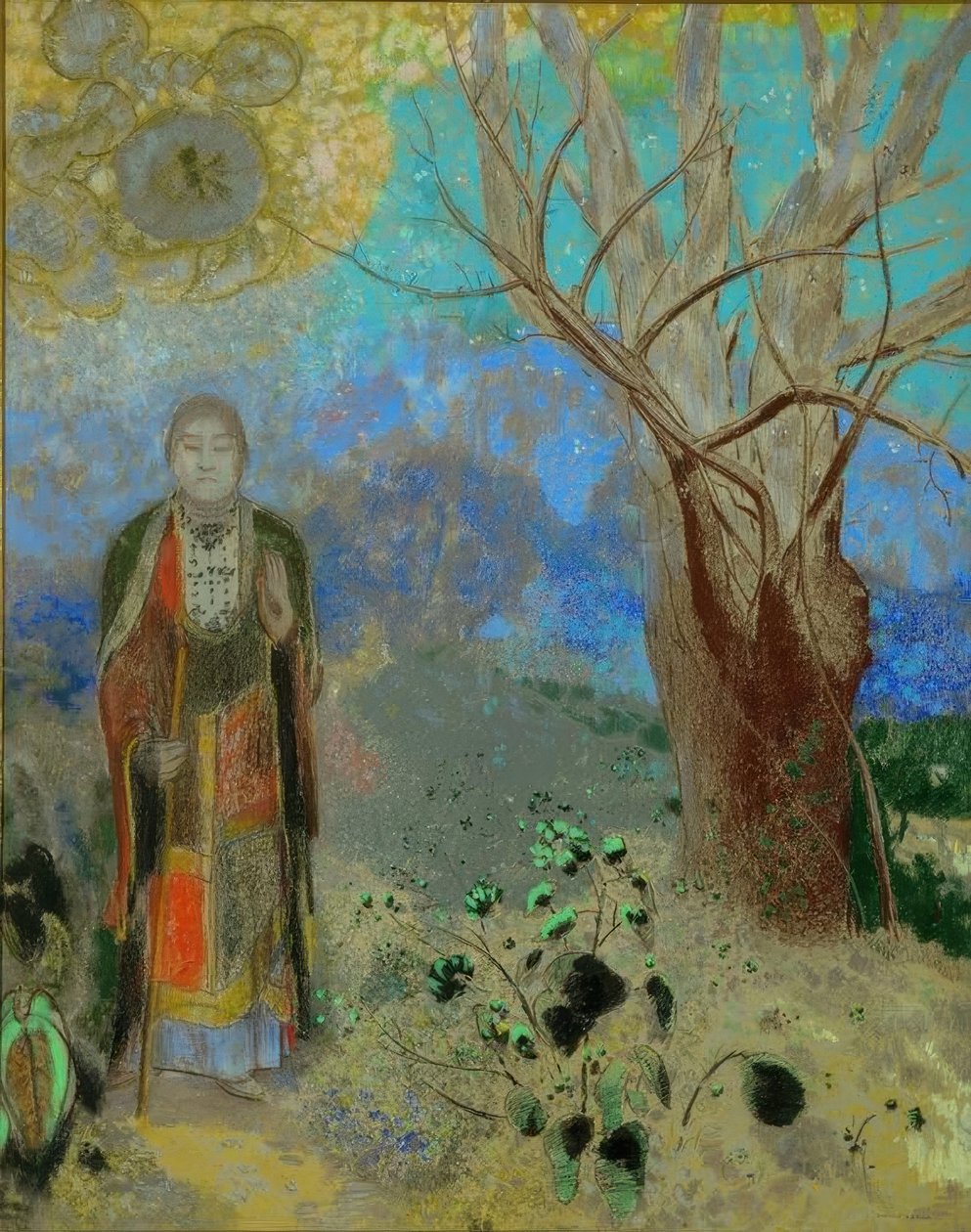 Der Buddha tekijältä Odilon Redon