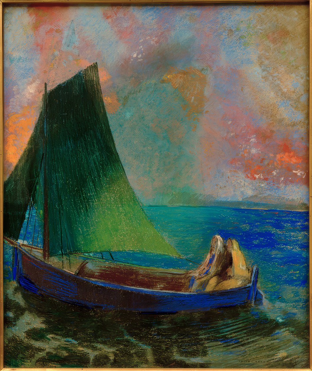 Die Barke tekijältä Odilon Redon