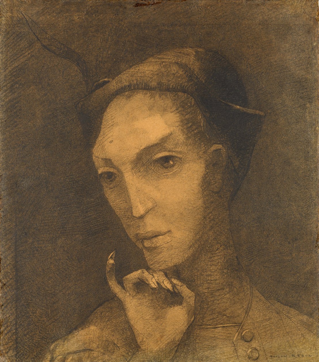 Mefistofeles tekijältä Odilon Redon