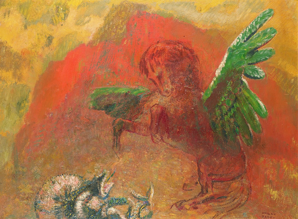 Pegasus Triumphant tekijältä Odilon Redon