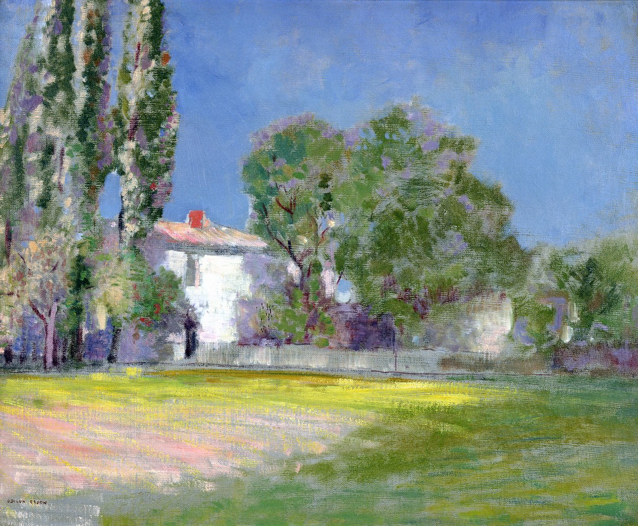 Peyrlebade, 1896-97 tekijältä Odilon Redon