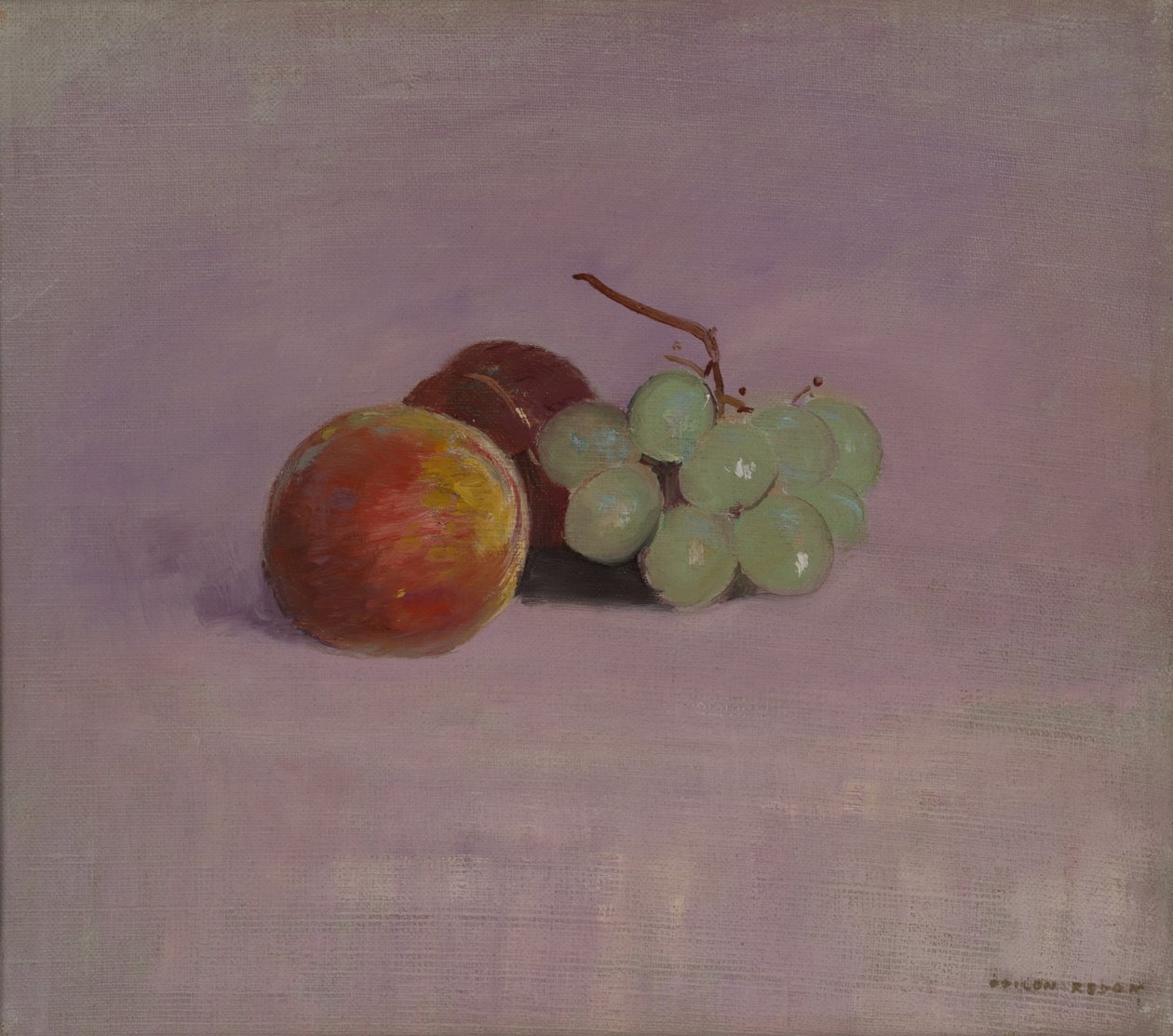 Hedelmäinen asetelma, 1905 tekijältä Odilon Redon