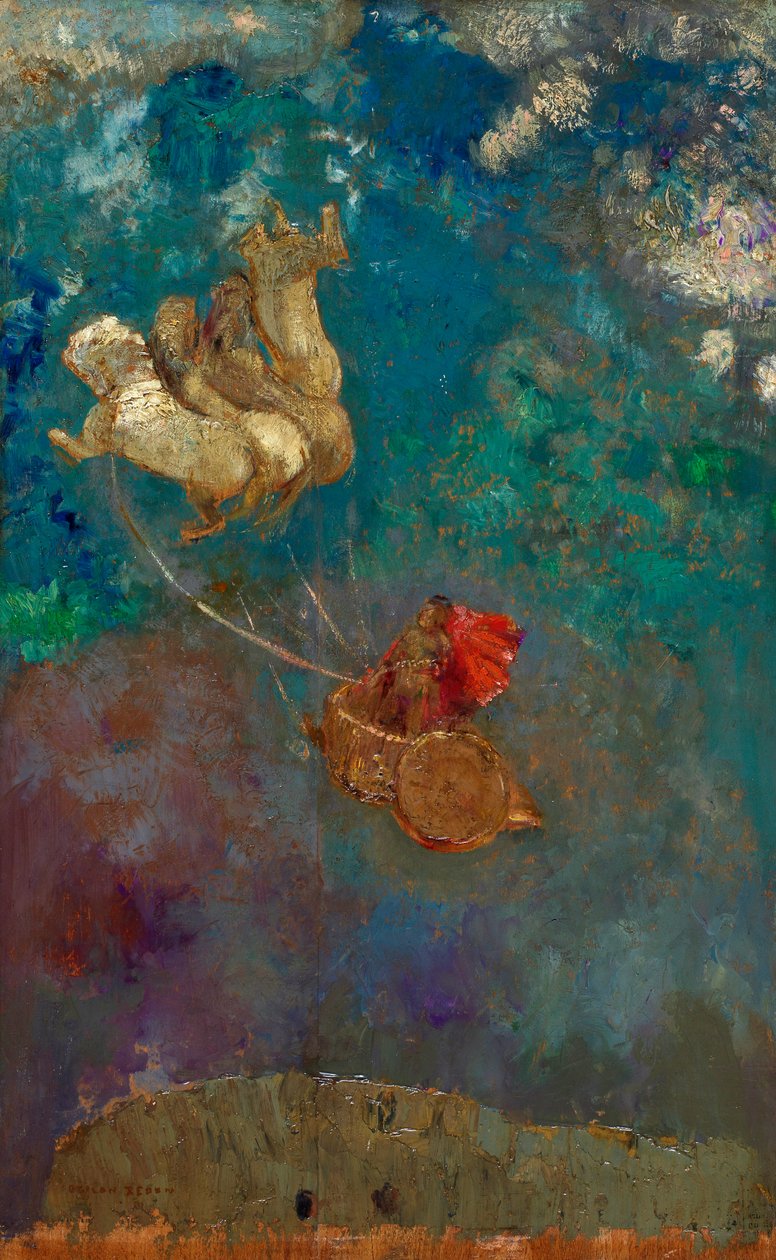 Apollon vaunut, 1907-10 tekijältä Odilon Redon