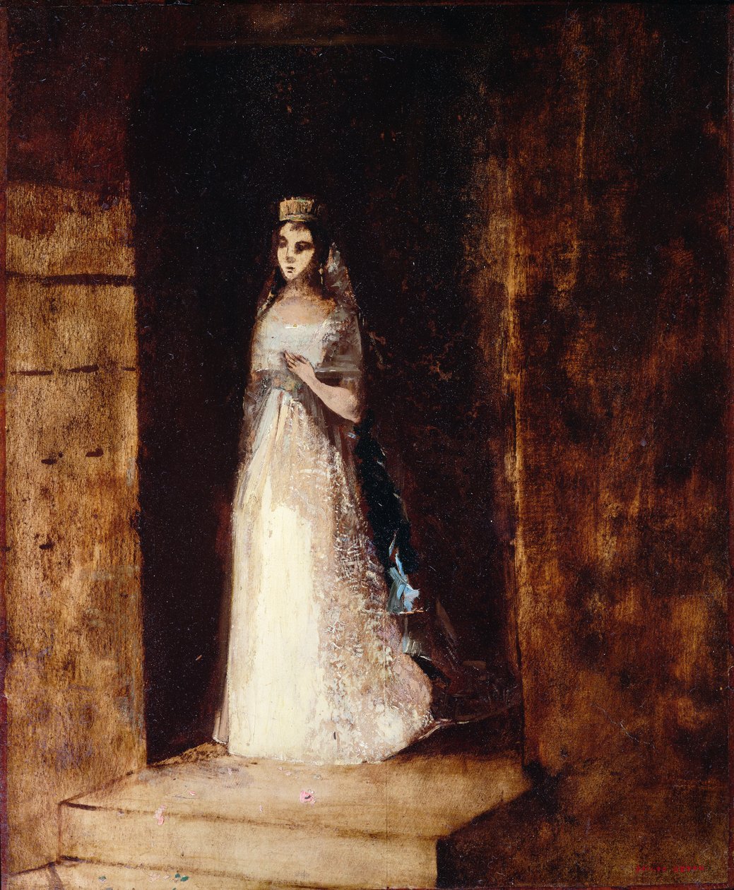 Valkoinen Prinsessa tekijältä Odilon Redon