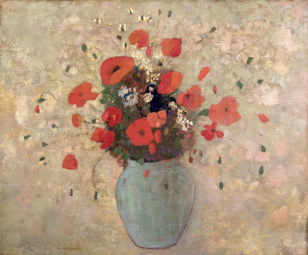 Maljakko unikot tekijältä Odilon Redon