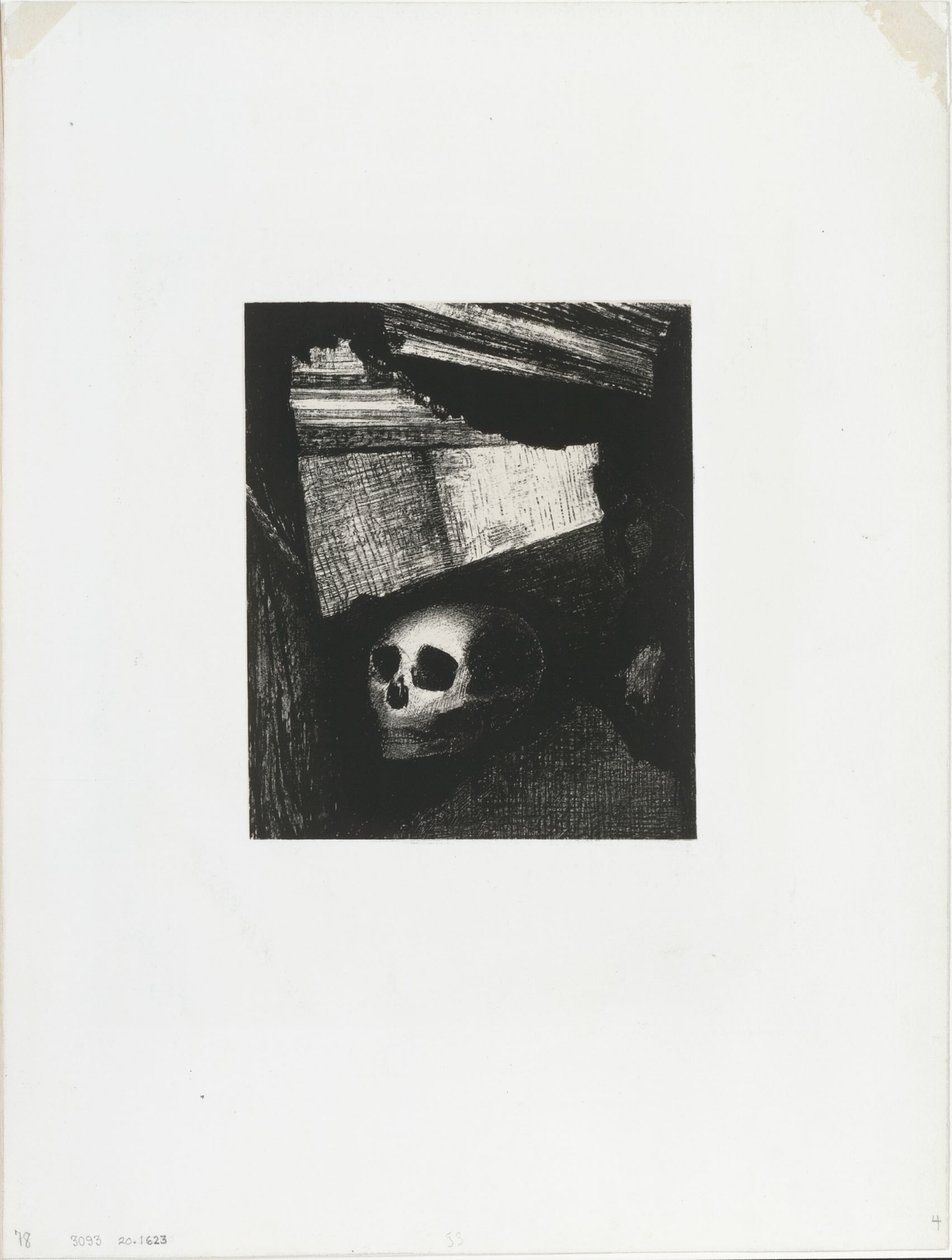 Kansan mies, villimies, Valomies tekijältä Odilon Redon