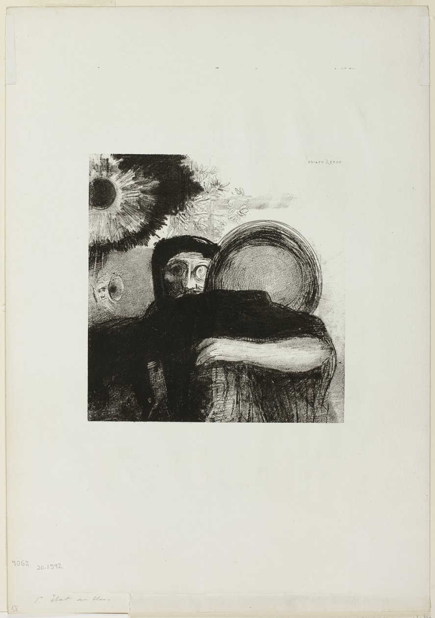 Outo jonglööri, levy 5 Homage to Goyasta tekijältä Odilon Redon