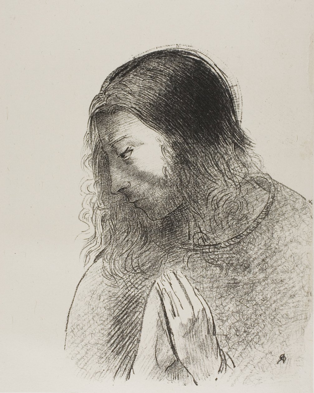 Ja minä John näin nämä asiat ja kuulin ne, levy 12/12 tekijältä Odilon Redon