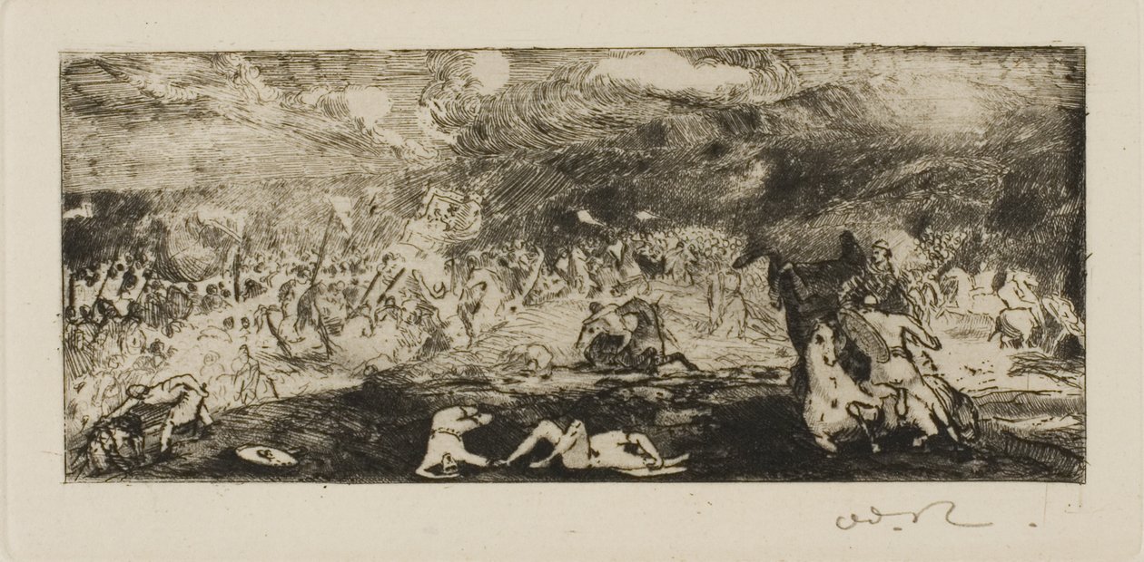 Taistelu tekijältä Odilon Redon