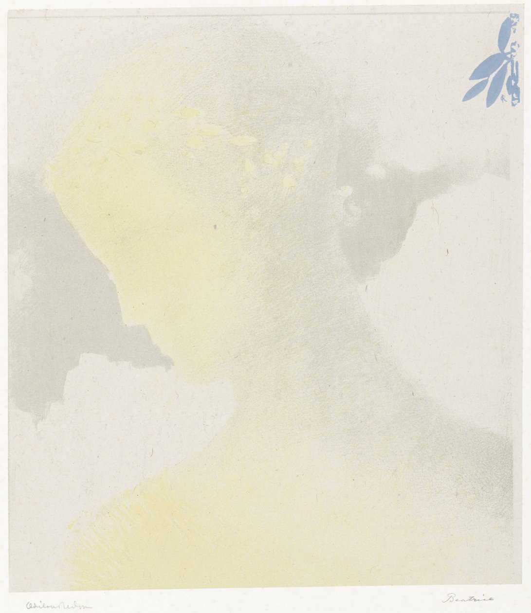 Beatrice Vollard Galleryn alkuperäisten tulosteiden albumi (sarjan nimi) tekijältä Odilon Redon