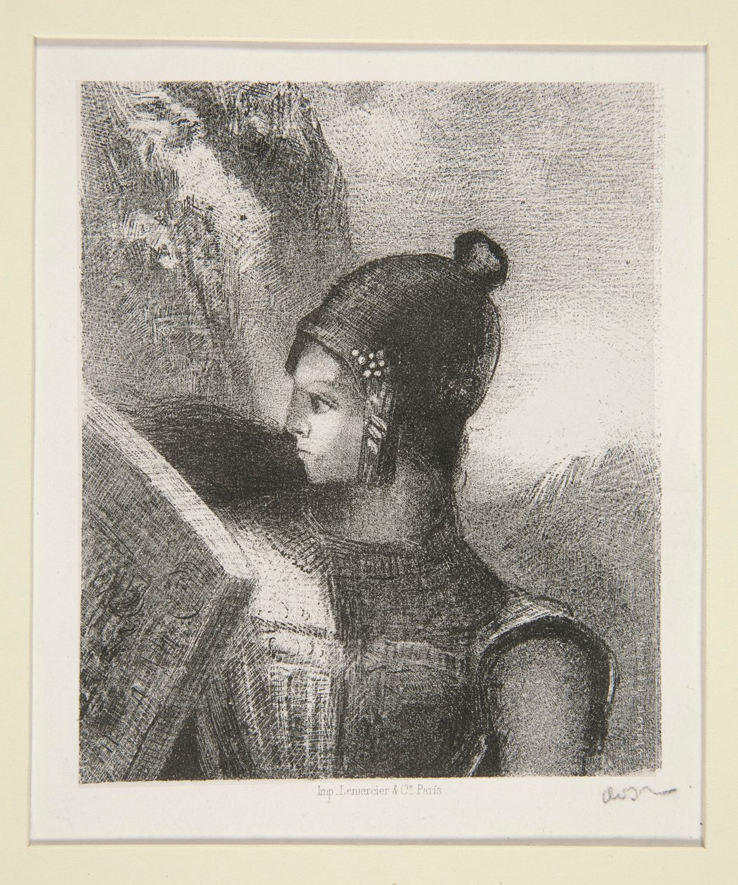 Br?nnhilde, La Revue Wagneriennen etukappale tekijältä Odilon Redon