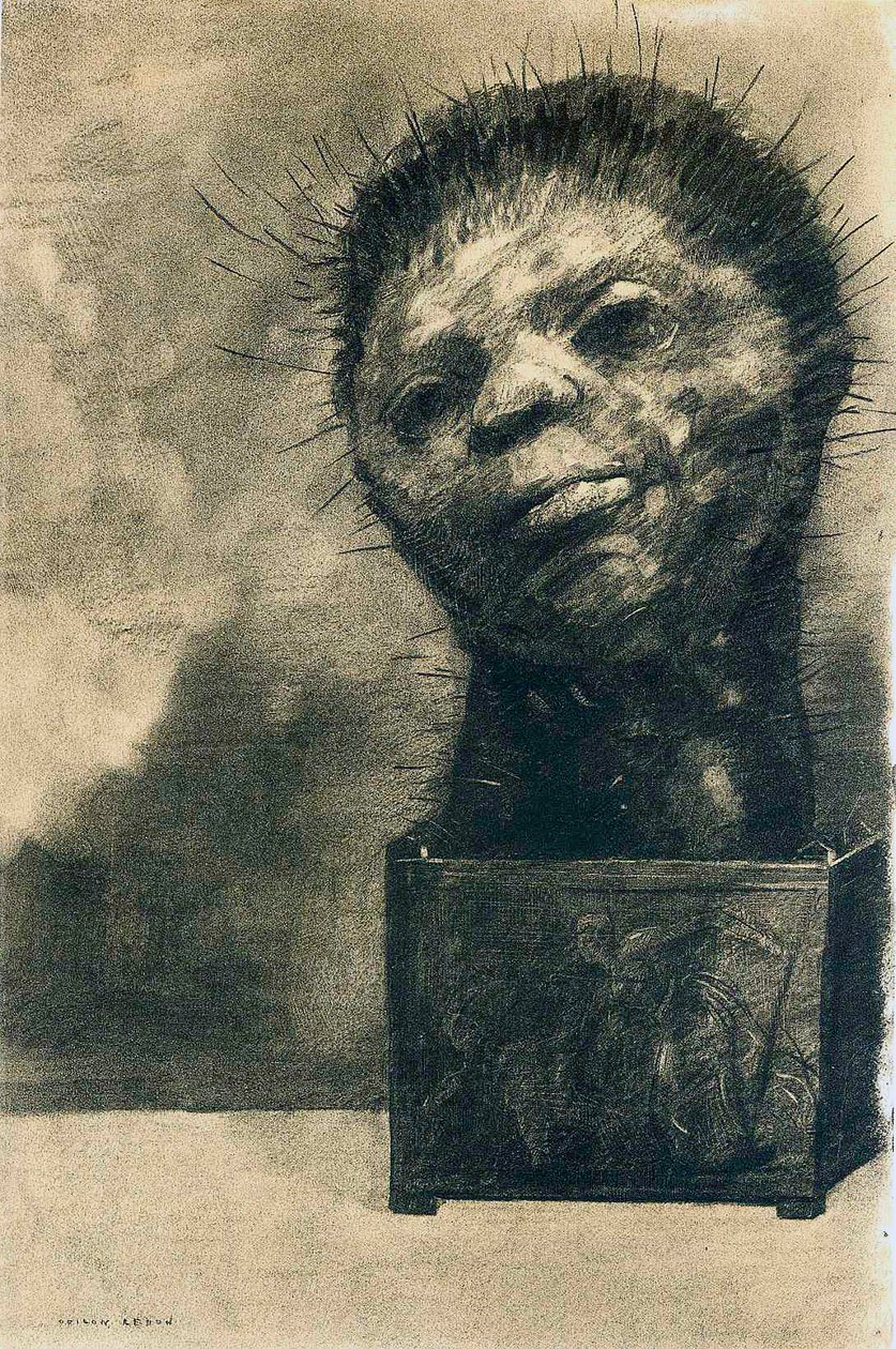 Kaktusmies tekijältä Odilon Redon