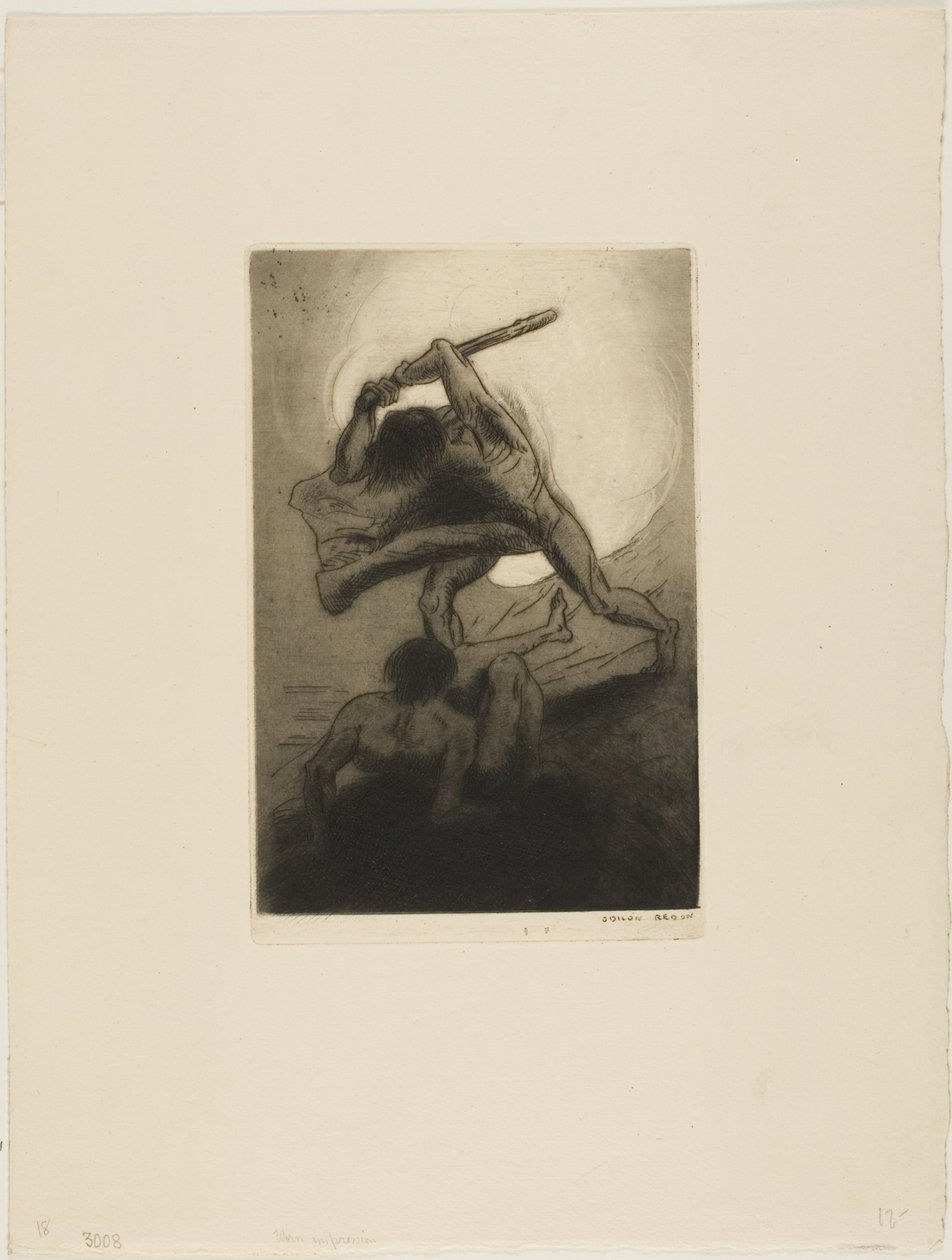 Kain ja Abel tekijältä Odilon Redon