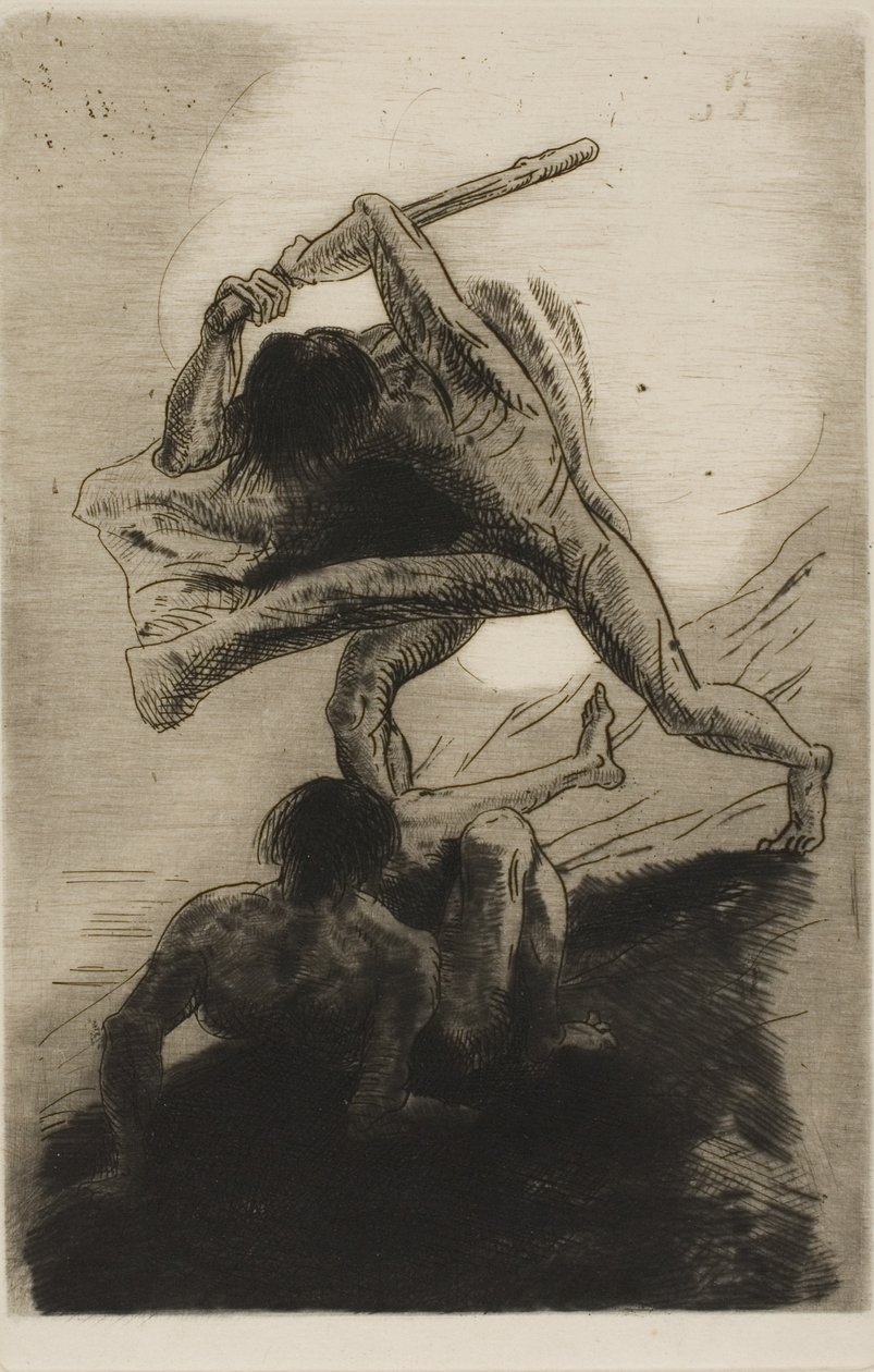 Kain ja Abel tekijältä Odilon Redon