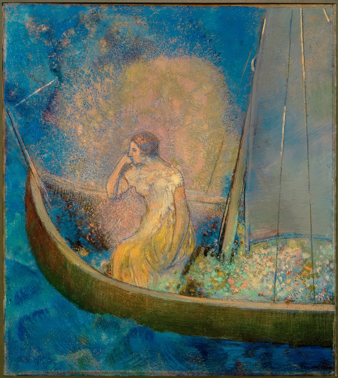 Die Barke tekijältä Odilon Redon