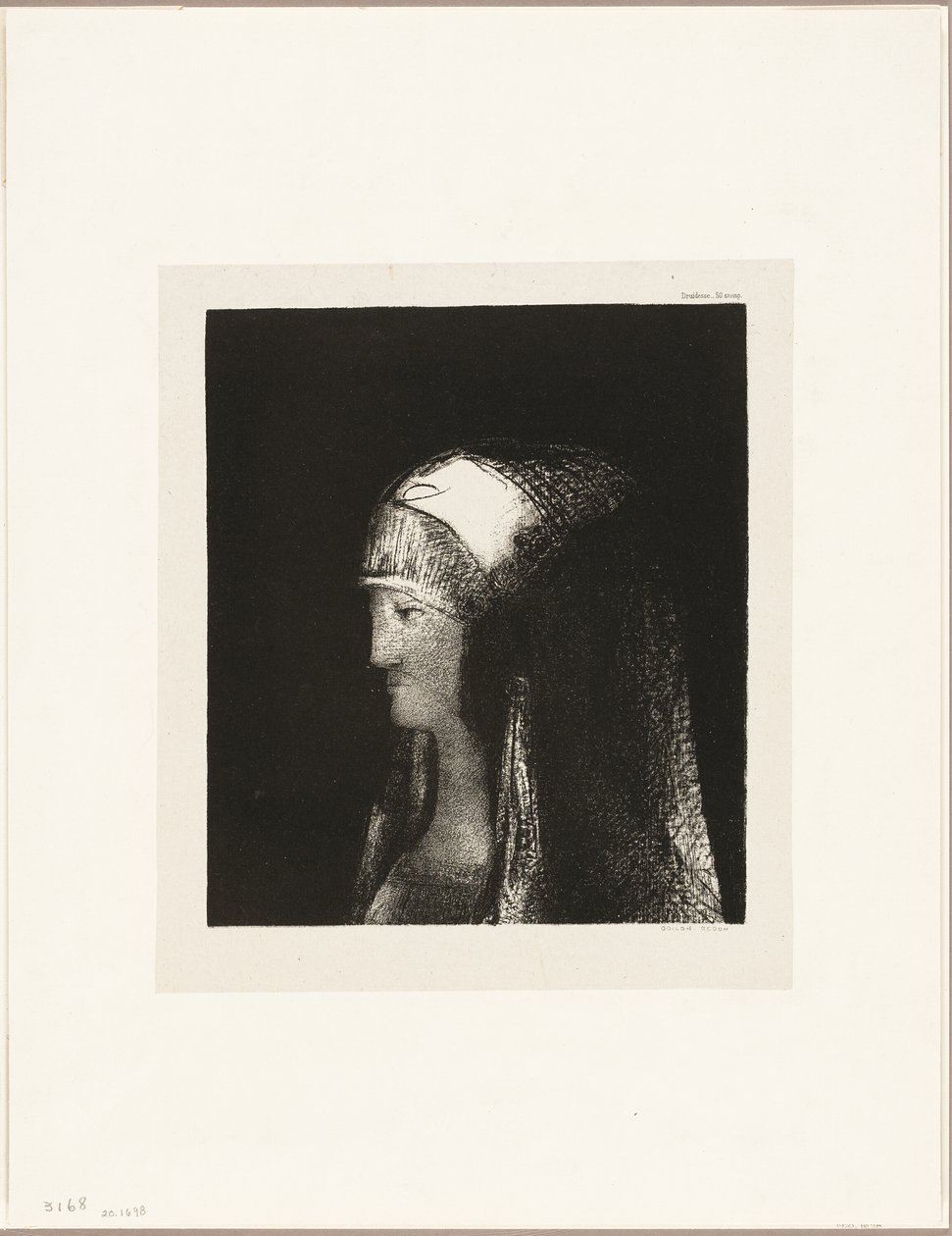 Druidess tekijältä Odilon Redon