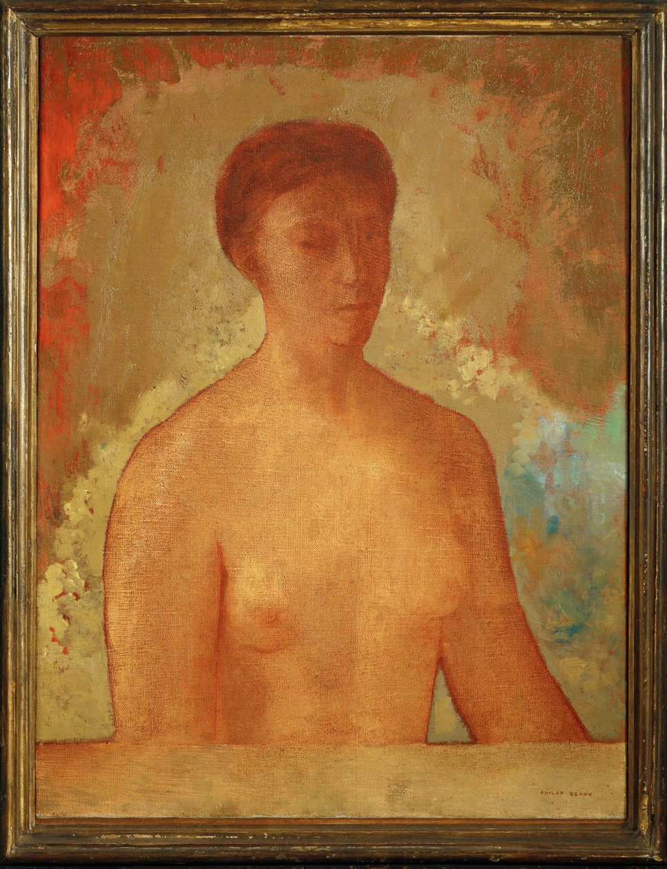 Eve (maalaus kankaalle) tekijältä Odilon Redon