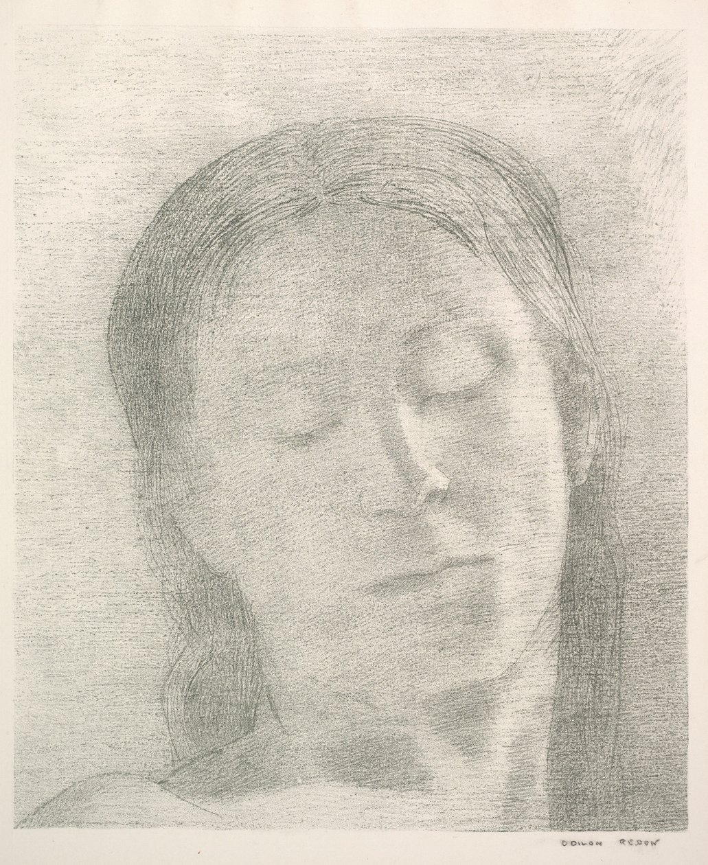 Suljetut silmät tekijältä Odilon Redon