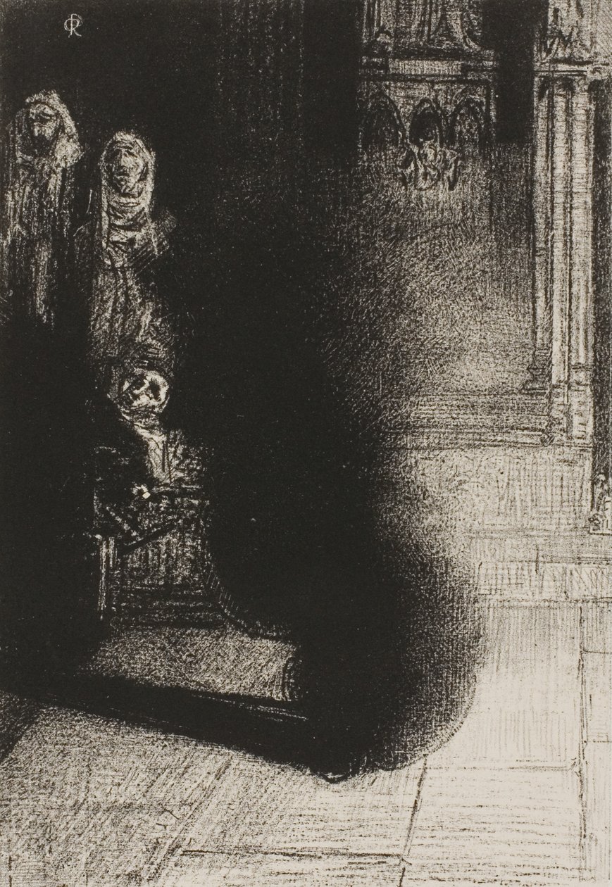 Emile Verhaerenin Les Flambeaux noirsin etukappale tekijältä Odilon Redon